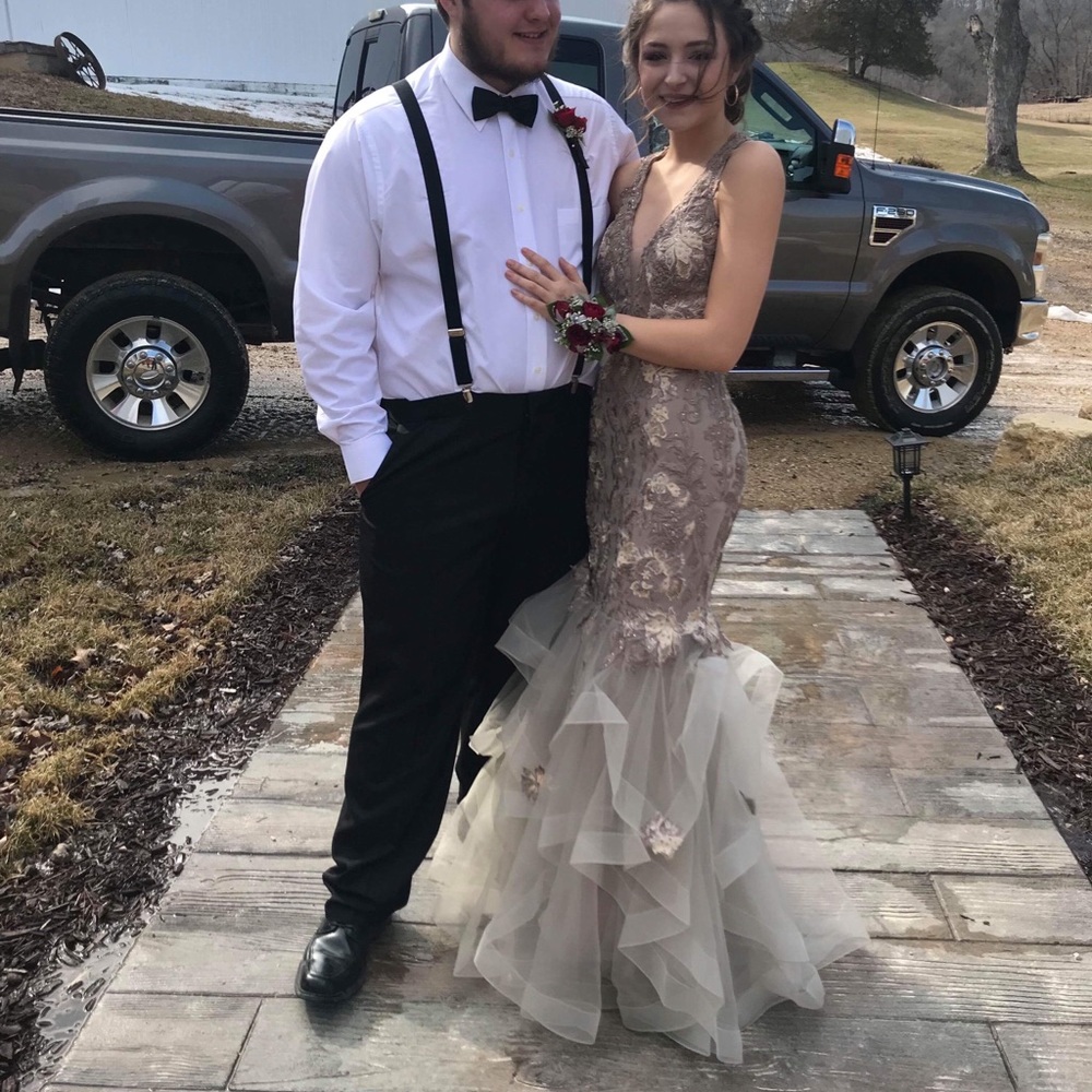 Mori Lee Size 00-2 Mermaid Prom Dress